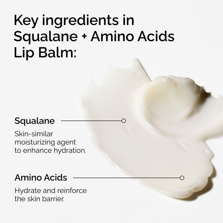 Squalane + Amino Acids Lip Balm Hydrating Lip Care - Image 2