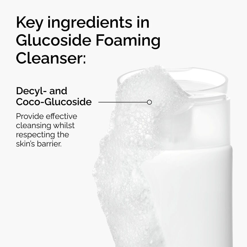Glucoside Foaming Cleanser Gentle Face Wash Hydrating Skin Care - Image 2
