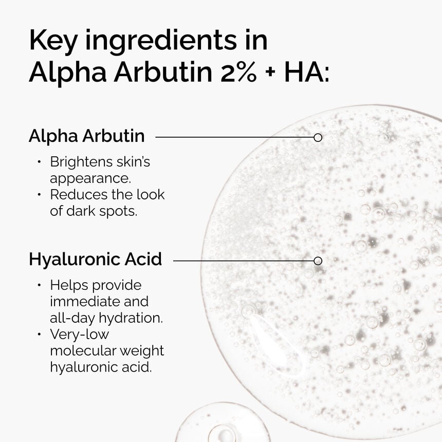 Alpha Arbutin 2% + HA Brightening Dark Spot Serum - Image 3