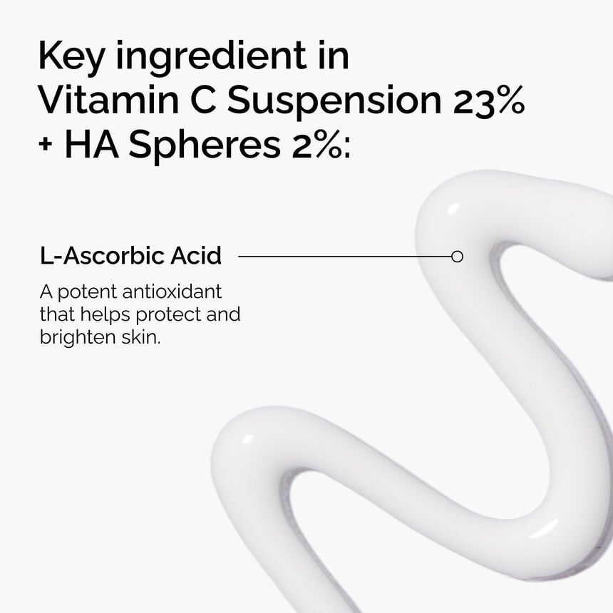Vitamin C Suspension 23% + HA Spheres 2% Brightening Face Serum - Image 2