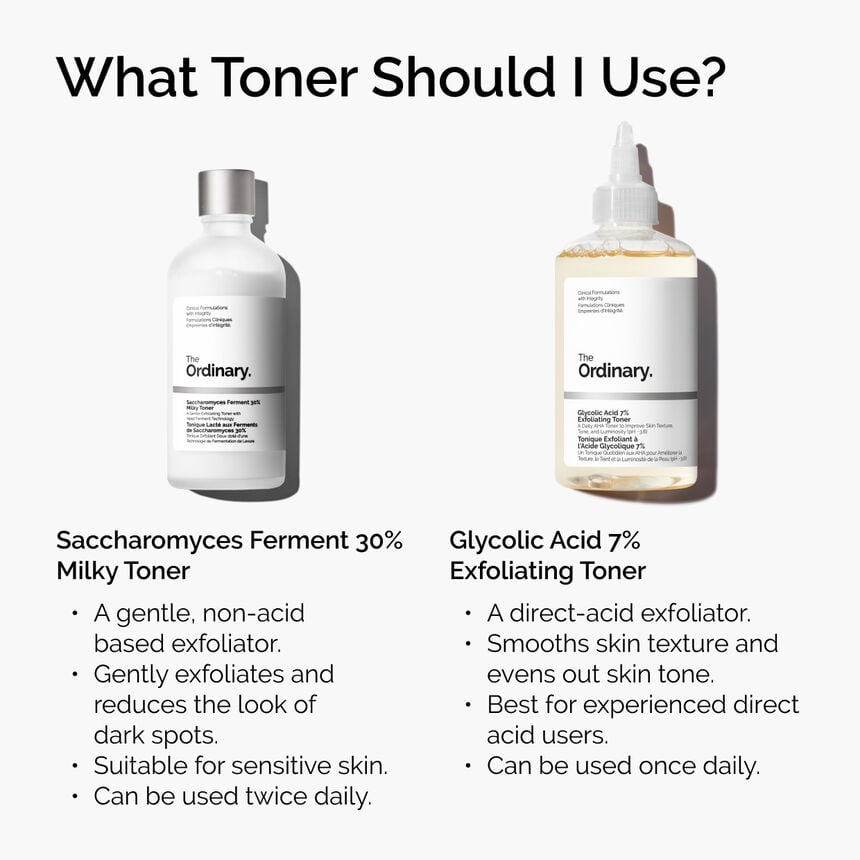 Glycolic Acid 7% Exfoliating Toner Brightening Face Treatment - Image 4