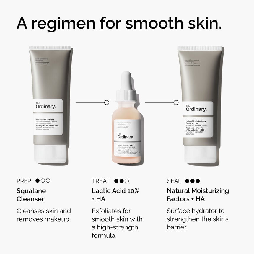 Lactic Acid 10% + HA Exfoliating Brightening Face Serum - Image 5