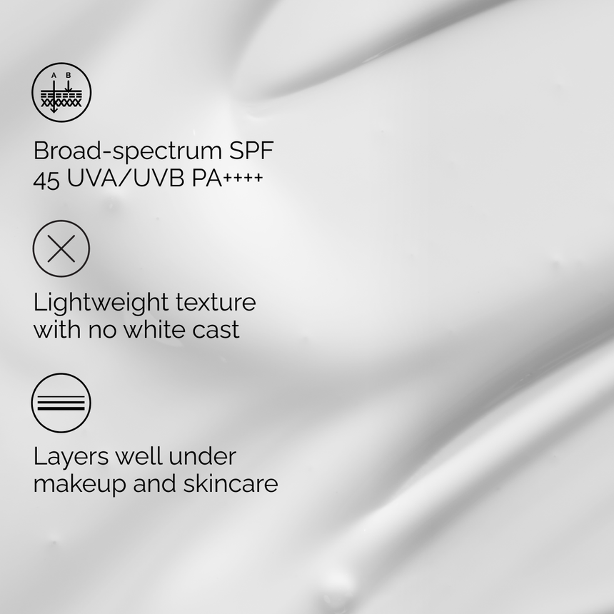 UV Filters SPF 45 Serum Daily Sunscreen Face Serum - Image 6