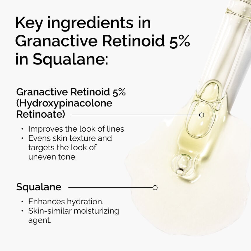 Granactive Retinoid 5% in Squalane Anti-Aging Face Serum - Image 2