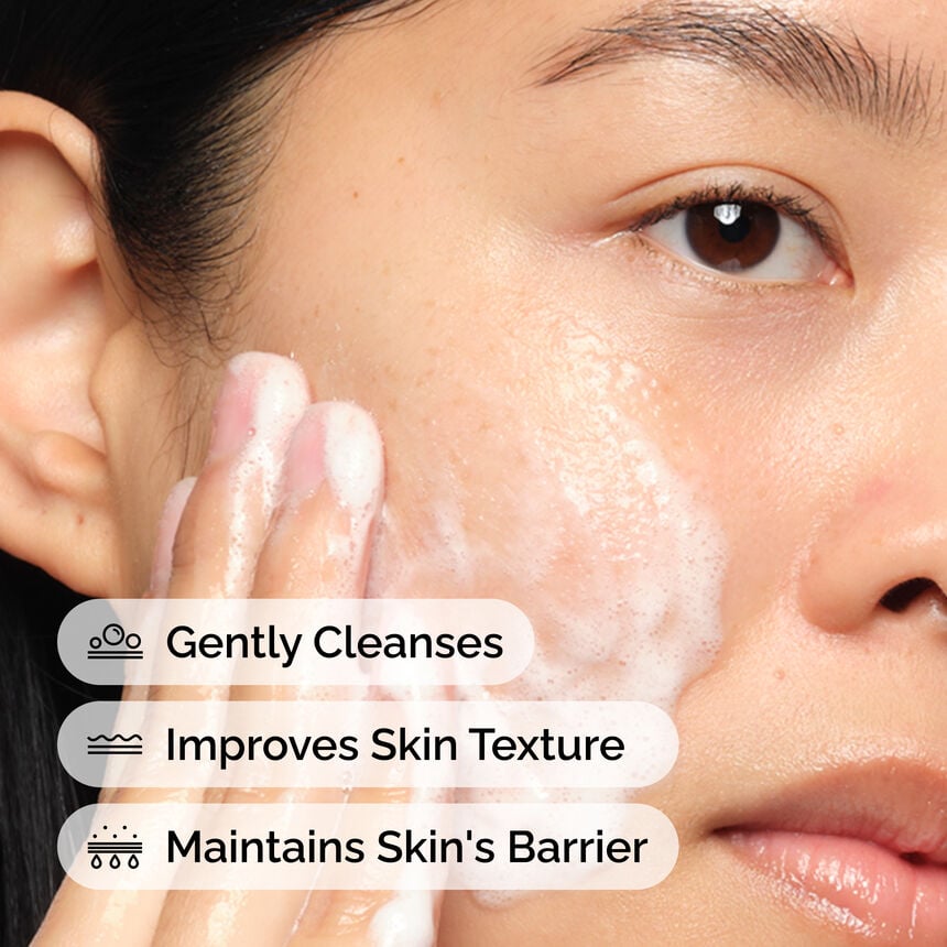 Glucoside Foaming Cleanser Gentle Face Wash Hydrating Skin Care - Image 3