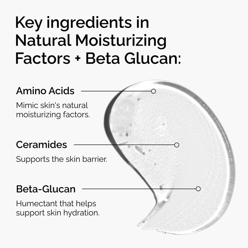 Natural Moisturizing Factors + Beta Glucan Hydrating Moisturizer - Image 3